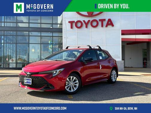 Finish Line Red 2026 Toyota Corolla SE