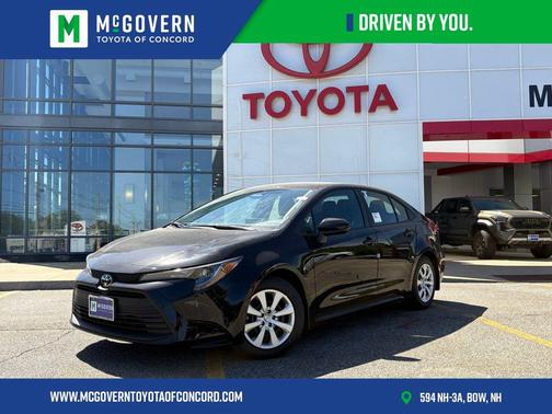Midnight Black Metallic 2026 Toyota Corolla LE