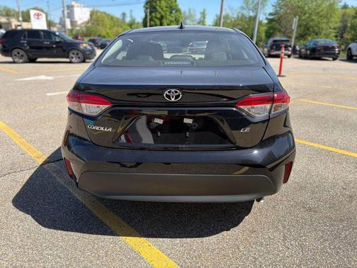 Midnight Black Metallic 2026 Toyota Corolla LE