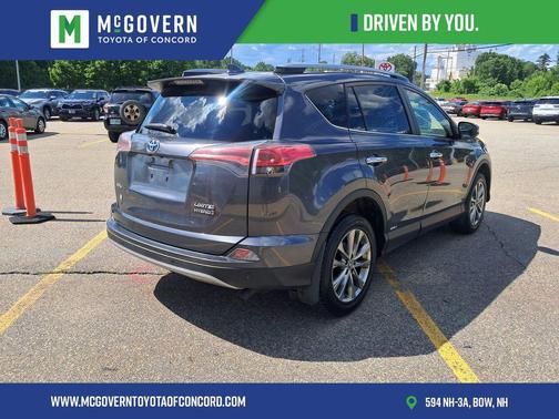 Magnetic Gray Metallic 2017 Toyota RAV4 Hybrid Limited