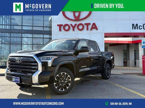 Midnight Black Metallic 2026 Toyota Tundra Hybrid Limited