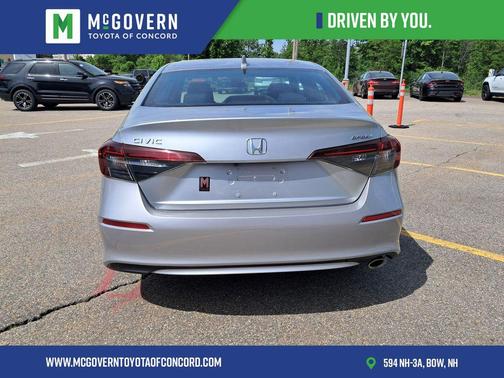 Solar Silver Metallic 2025 Honda Civic Sport