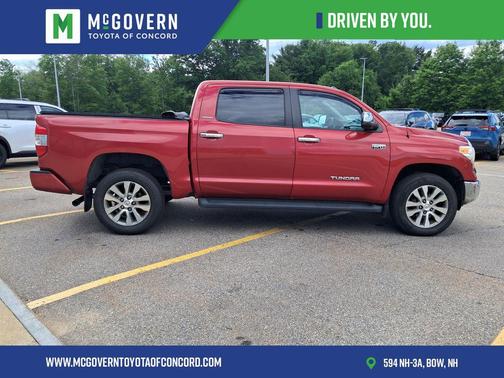 Red 2015 Toyota Tundra Limited