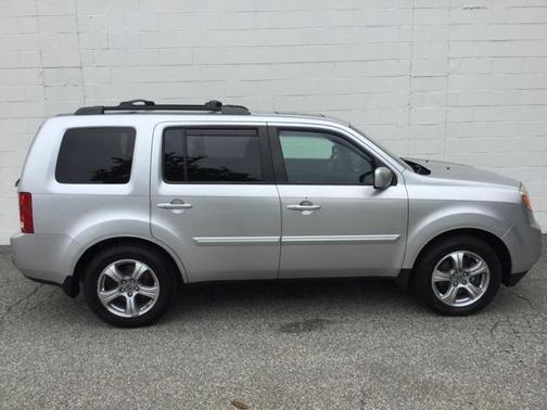 Alabaster Silver Metallic 2012 Honda Pilot EX-L