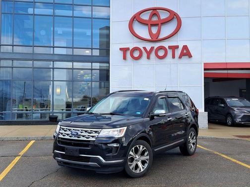 AGATE BLACK METALLIC 2019 Ford Explorer Limited