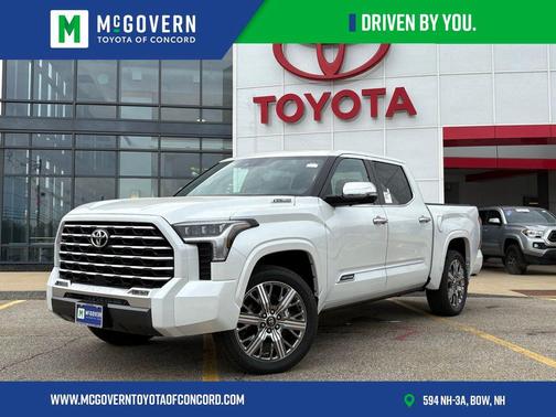 Wind Chill Pearl 2026 Toyota Tundra Hybrid Capstone