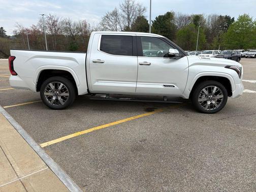 Wind Chill Pearl 2026 Toyota Tundra Hybrid Capstone