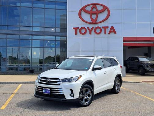 Blizzard Pearl 2018 Toyota Highlander Limited Platinum