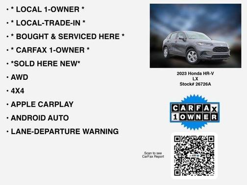 2023 Honda HR-V LX