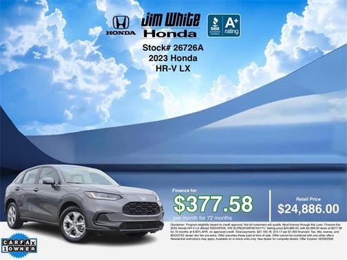 2023 Honda HR-V LX