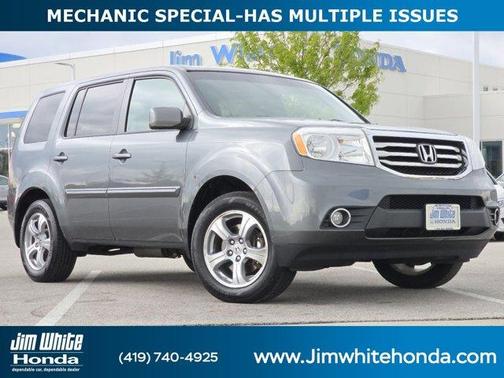 Polished Metal Metallic 2012 Honda Pilot EX-L