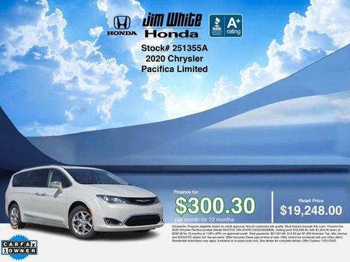 2020 Chrysler Pacifica Limited