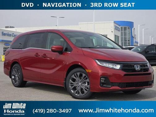 Deep Scarlet Pearl 2026 Honda Odyssey Touring