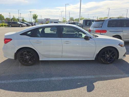 Platinum White Pearl 2023 Honda Civic Sport