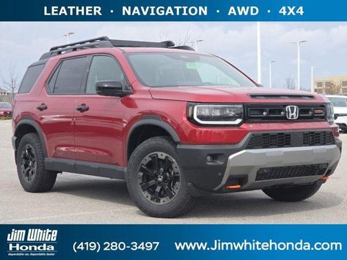 Radiant Red Metallic II 2026 Honda Passport TrailSport Elite