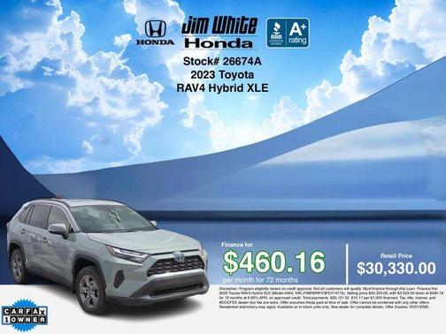2023 Toyota RAV4 Hybrid XLE