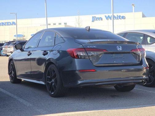 Meteorite Gray Metallic 2023 Honda Civic Sport