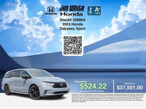 2023 Honda Odyssey 