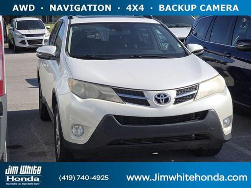 Blizzard Pearl 2014 Toyota RAV4 Limited