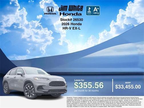 2026 Honda HR-V EX-L