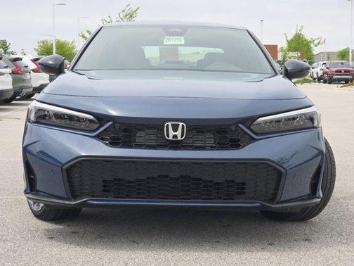 Blue 2026 Honda Civic Hybrid Sport Touring