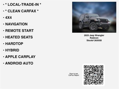 2023 Jeep Wrangler Rubicon