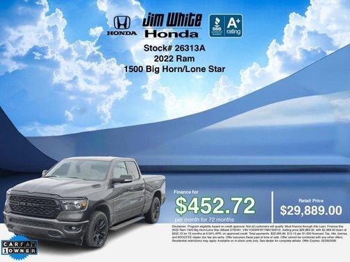 2022 RAM 1500 Big Horn