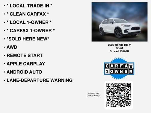 2025 Honda HR-V Sport