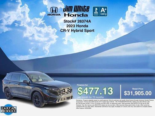 2023 Honda CR-V Hybrid Sport