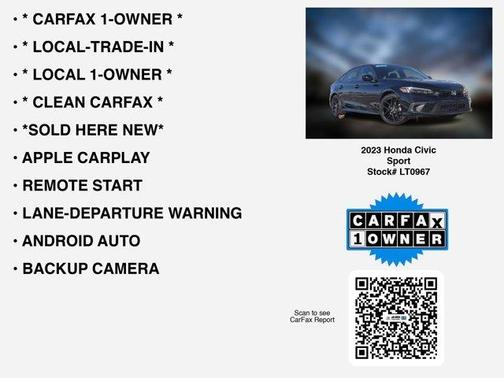 2023 Honda Civic Sport