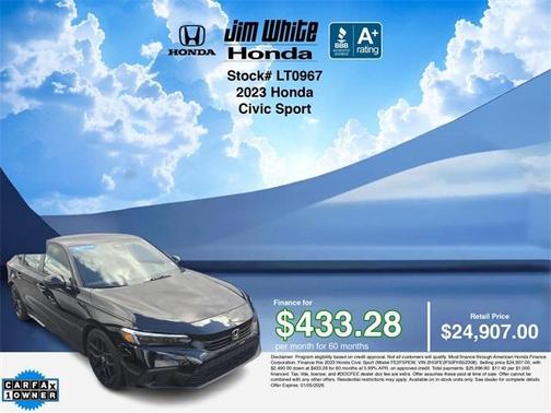 2023 Honda Civic Sport