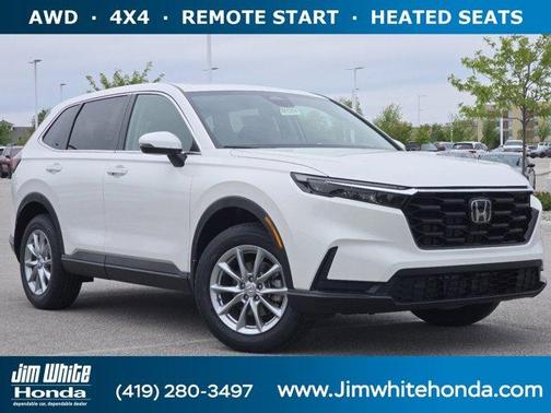 Platinum White Pearl 2026 Honda CR-V EX