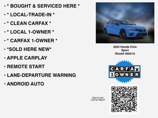 2023 Honda Civic Sport