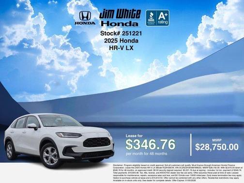 2025 Honda HR-V LX