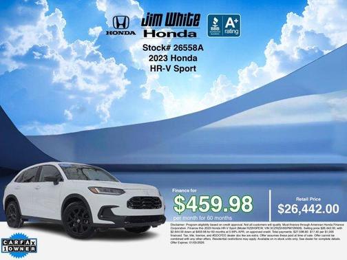 2023 Honda HR-V Sport