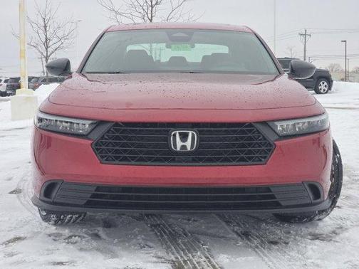 Radiant Red Metallic 2026 Honda Accord Hybrid Sport