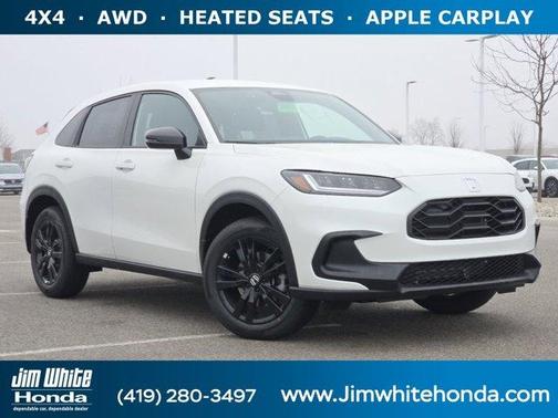 Platinum White Pearl 2026 Honda HR-V Sport