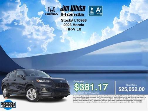 2023 Honda HR-V LX