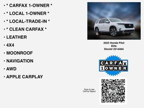 2025 Honda Pilot Elite