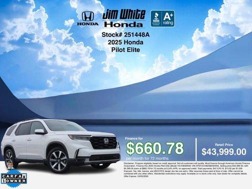 2025 Honda Pilot Elite