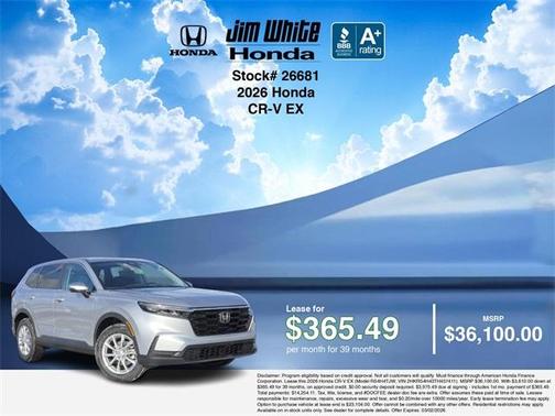 2026 Honda CR-V EX