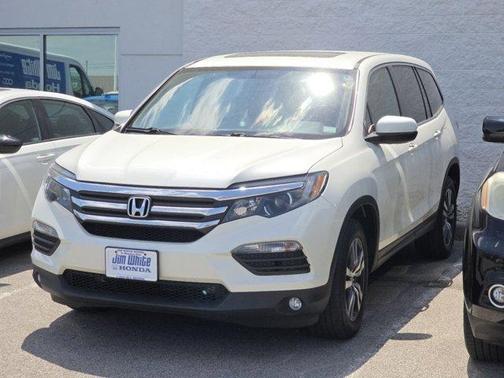 White Diamond Pearl 2017 Honda Pilot EX-L