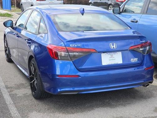 Aegean Blue Metallic 2023 Honda Civic Sport