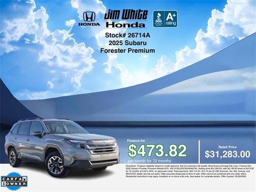 2025 Subaru Forester Premium