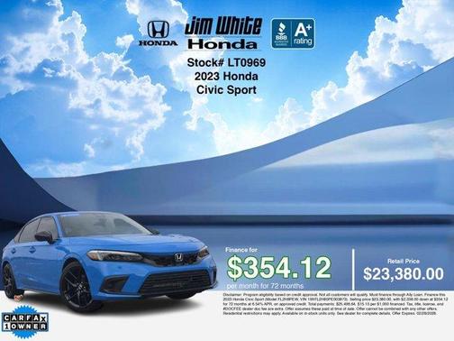 2023 Honda Civic Sport