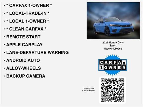 2023 Honda Civic Sport