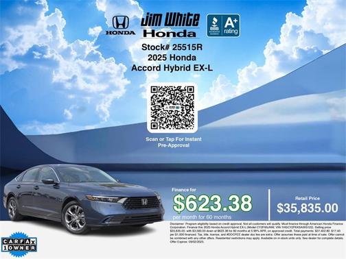 2025 Honda Accord Hybrid