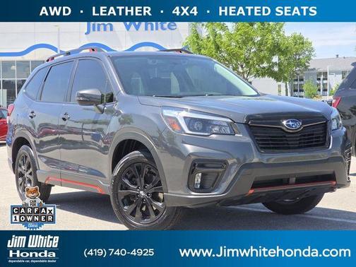 Magnetite Gray Metallic 2021 Subaru Forester Sport