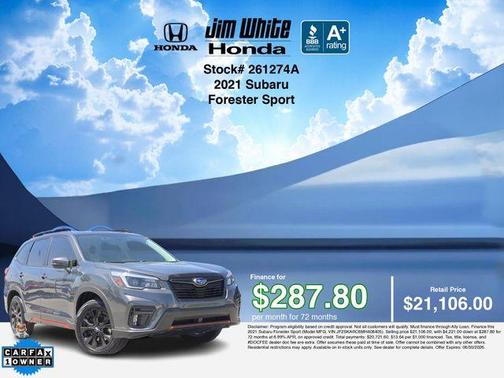 Magnetite Gray Metallic 2021 Subaru Forester Sport