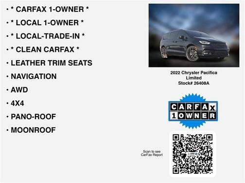 2022 Chrysler Pacifica Limited